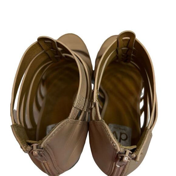 Dolce Vita nude baily block heel caged sandals size 10 - Picture 7 of 16